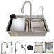 Мийка багатофункціональна Zerix ZH7546-SET-06 Micro Decor SS Color з вбудованим змішувачем з нерж.сталі (ZM5590) ZM5590 фото 4