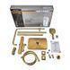 Душевая колонна Mixxus Premium VIRGO 009-J BRUSHED GOLD с термостатическим смесителем, 3 функции (MI6649) MI6649 фото 8