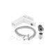 Смеситель для умывальника Plamix Kubus-001 SET White (с подводкой) (PM0671) PM0671 фото 4