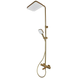 Душевая колонна Mixxus Premium VIRGO 009-J BRUSHED GOLD с термостатическим смесителем, 3 функции (MI6649) MI6649 фото 1