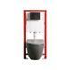 Комплект: Mixxus Premium Ellipse-SET-2101 Gray (в 2 ящ) Унітаз система змиву Tornado 3.0+ Інсталяція Koer KT-0404 + панель KT-0604-07 Gun Gray (MP6668) MP6668 фото 33