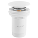 Донный клапан для раковины Koer PW-07-03 1 1/4'' с переливом автоматический СLICK-СLACK (Цвет белый) (KR5783) KR5783 фото 1