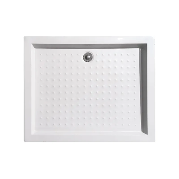 Душовий піддон з сифоном прямокутний Mixxus HARD ST01-100x80x13 NEW діаметр зливу 52 мм (MI8430) MI8430 фото