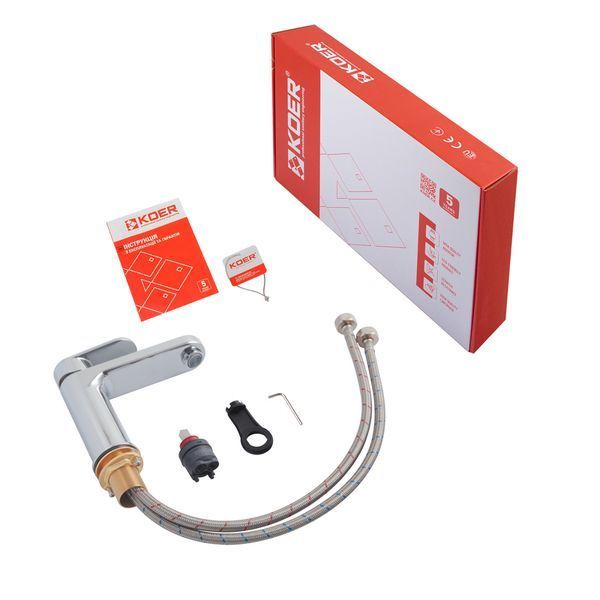Змішувач для умивальника Koer KB-10030-01 (KR5424) KR5424 фото