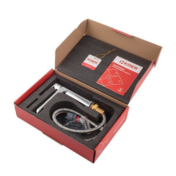 Змішувач для умивальника Koer KB-10030-01 (KR5424) KR5424 фото