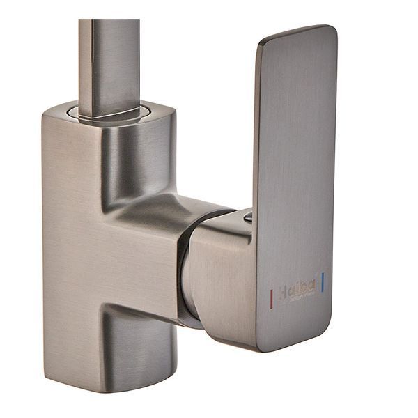 Смеситель для кухни Haiba Kubus 017 Graphite (HB4008) HB4008 фото