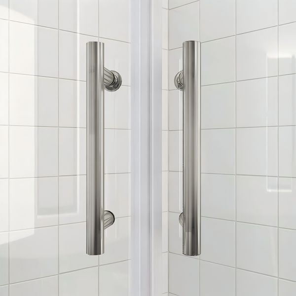 Душевая кабина без поддона Koer SR SC04-90x90x195-TR-02 прозрачное стекло Easy Clean 5мм SS Color (KR5682) KR5682 фото