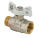 Кран шаровый Koer 1/2" ГШБ (KR.218.W) белый (KR0182) KR0182 фото 1