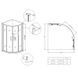 Душевая кабина без поддона Koer SR SC04-90x90x195-TR-02 прозрачное стекло Easy Clean 5мм SS Color (KR5682) KR5682 фото 4