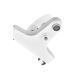 Смеситель для ванны Plamix CEZAR-009 EURO SET White, со шлангом, лейкой и кронштейном (PM0692) PM0692 фото 2
