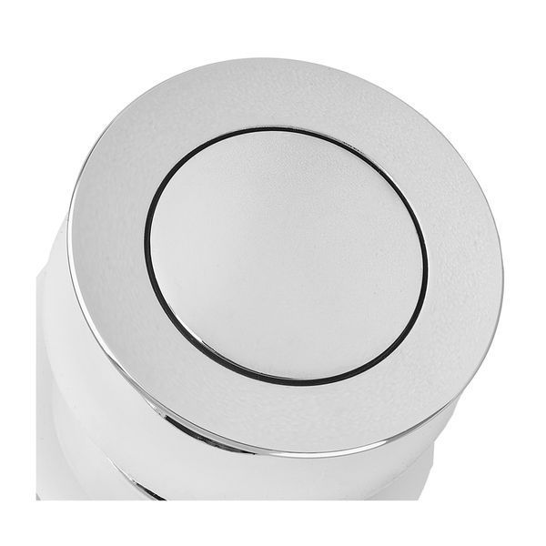 Донний клапан для раковини Zerix BV-05 1 1/4'' з переливом автоматичний СLICK-СLACK (Колір хром) (ZX6022) ZX6022 фото