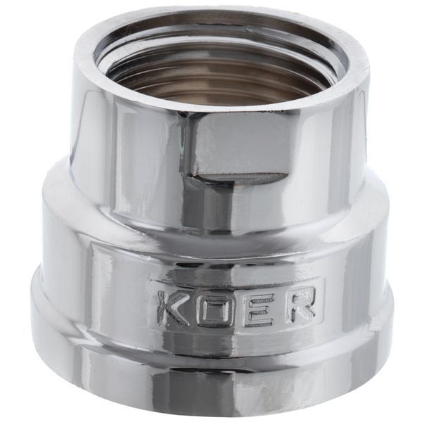 Муфта редукційна 1"х1-1/4" (хром) Koer KF.C1012.chr (KF0123) KF0123 фото