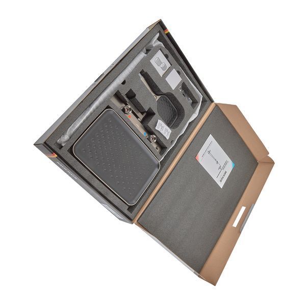 Душевая колонна Mixxus Premium VIRGO 009-J GRAPHITE с термостатическим смесителем, 3 функции (MI6647) MI6647 фото
