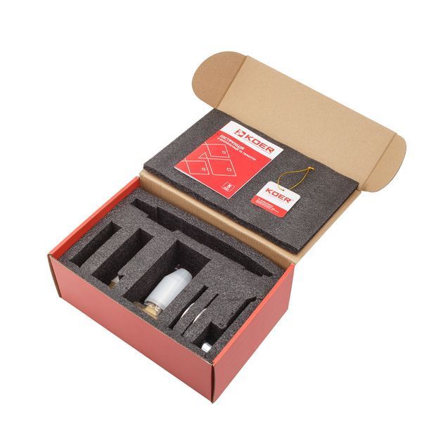 Змішувач для умивальника Koer KB-16028-01 вбудований (KR5297) KR5297 фото