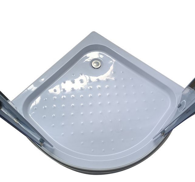 Душова кабіна з низьким піддоном Mixxus PLAIN SCT02-90x90x195-FB SATIN матове скло 4мм (MI6896) MI6896 фото