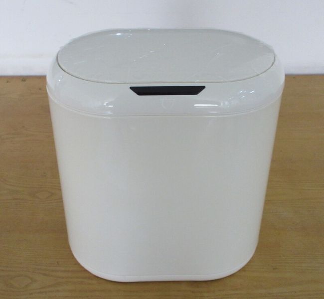 Мусорное ведро сенсорное овальное Mixxus Premium Topper-TC0112 White 12л цвет белый (MI7082) MI7082 фото