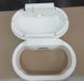 Мусорное ведро сенсорное овальное Mixxus Premium Topper-TC0112 White 12л цвет белый (MI7082) MI7082 фото 4