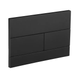 Панель змиву Koer KT-0603-05 240x160x10mm пластикова, кнопка лінійна (KR5320) KR5320 фото 1