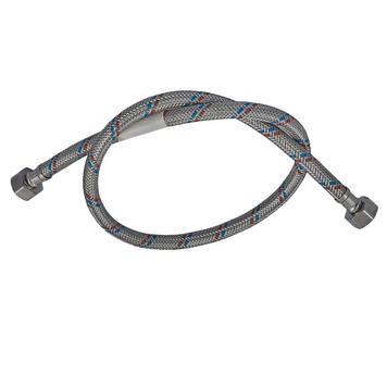 Гнучкий шланг для підключення води гайка 1/2'' - гайка 1/2'' (60 см) Zerix (ZX1552) ZX1552 фото