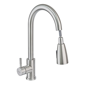 Кухонний змішувач з висувною лійкою Mixxus SUS 014-B (SS0023) SS0023 фото