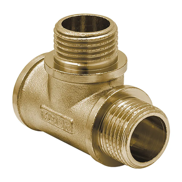 Трійник ВЗЗ Koer KF.T06FMM.WN - 1/2'' (без нікелю) (KR3031) KR3031 фото