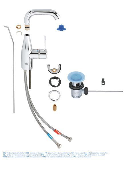 Смеситель для раковины M-размера Grohe Essence New (23462001) 23462001 фото