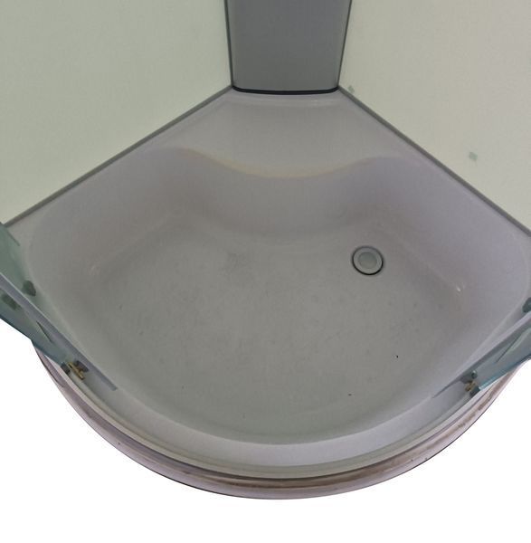 Бокс душовий без гідромасажу Mixxus STRONG SB01-90x90x215-FB SATIN з високим піддоном (MI6884) MI6884 фото