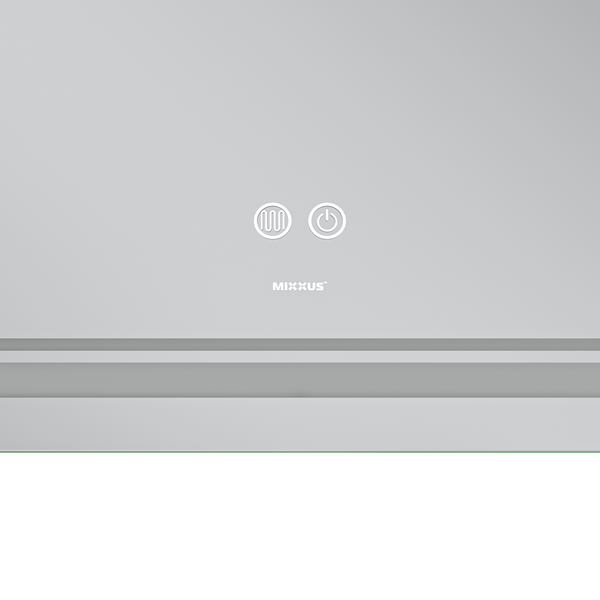 Зеркало Mixxus Premium QUADRO MR20-100x80 с Led Touch, Anti-fog, димером, регулятором яркости, линзой (MP6623) MP6623 фото
