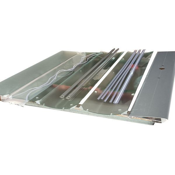 Бокс душовий без гідромасажу Mixxus STRONG SB01-90x90x215-FB SATIN з високим піддоном (MI6884) MI6884 фото