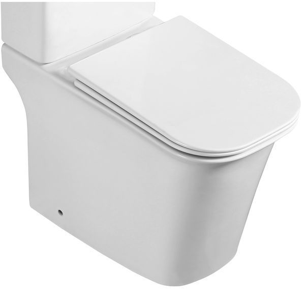 Чаша унітазу-компакту Mixxus Wave-0404-R Bowl 630х350х805 Rimless без сидіння (MI8362) MI8362 фото