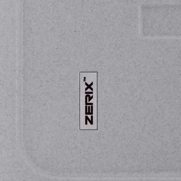 Мийка кухонна Zerix ZS-6243S-09 Сіра (ZX4575) ZX4575 фото