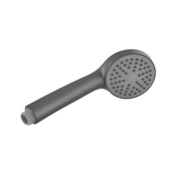 Смеситель для ванны Plamix CEZAR-009 EURO SET Graphite, со шлангом, лейкой и кронштейном (PM0694) PM0694 фото
