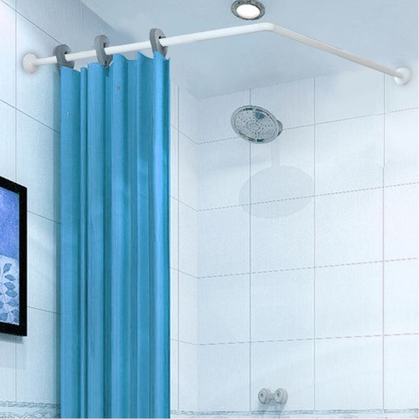 Штанга для шторки кутова Mixxus CRA-A-90x90 90x90cm (алюміній) (БЛІСТЕР) (AC3591) AC3591 фото