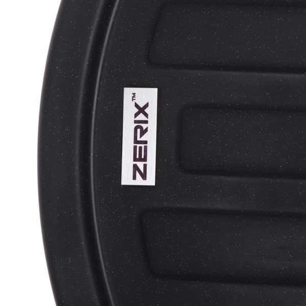 Мийка кухонна Zerix ZS-7750R-14 Чорний металік (ZX4562) ZX4562 фото