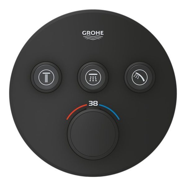 Термостат скрытого монтажа на 3 выхода Grohe Grohtherm SmartControl (29508KF0) 29508KF0 фото