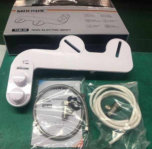 Накладка под крышку унитаза Mixxus Premium TCB-01 Универсальная со встроенным гигиеническим душем (MP6494) MP6494 фото