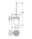 Туалетный ершик в комплекте Grohe Essentials Cube New (40513001) 40513001 фото 2