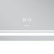 Зеркало Mixxus Premium QUADRO MR20-100x80 с Led Touch, Anti-fog, димером, регулятором яркости, линзой (MP6623) MP6623 фото 3