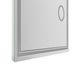 Зеркало Mixxus Premium QUADRO MR20-100x80 с Led Touch, Anti-fog, димером, регулятором яркости, линзой (MP6623) MP6623 фото 8