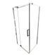 Душевая кабина без поддона Koer SR SC02-100x80x200-TR-01 прозрачное стекло Easy Clean 8мм, хром (KR5355) KR5355 фото 4
