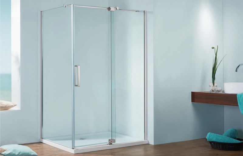 Душевая кабина без поддона Koer SR SC02-100x80x200-TR-01 прозрачное стекло Easy Clean 8мм, хром (KR5355) KR5355 фото
