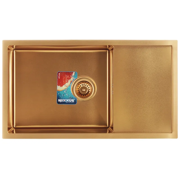 Мойка Mixxus MX7844-200-x1.2-PVD-Gold (MX0563) MX0563 фото