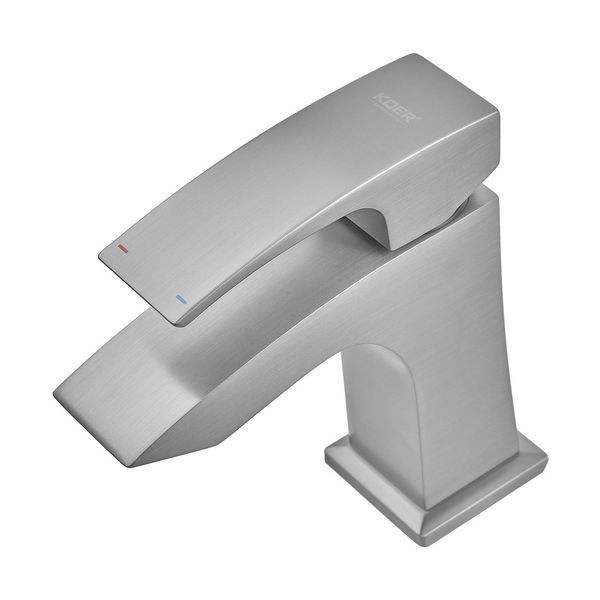 Змішувач для умивальника Koer KB-10007-07 (Колір графіт) (KR5150) KR5150 фото