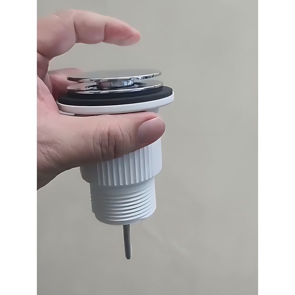 Донний клапан для раковини Mixxus POP-UP-10 1 1/4'' універсальний (з/без перел) СLICK-СLACK (Кол.хром) (MI8285) MI8285 фото