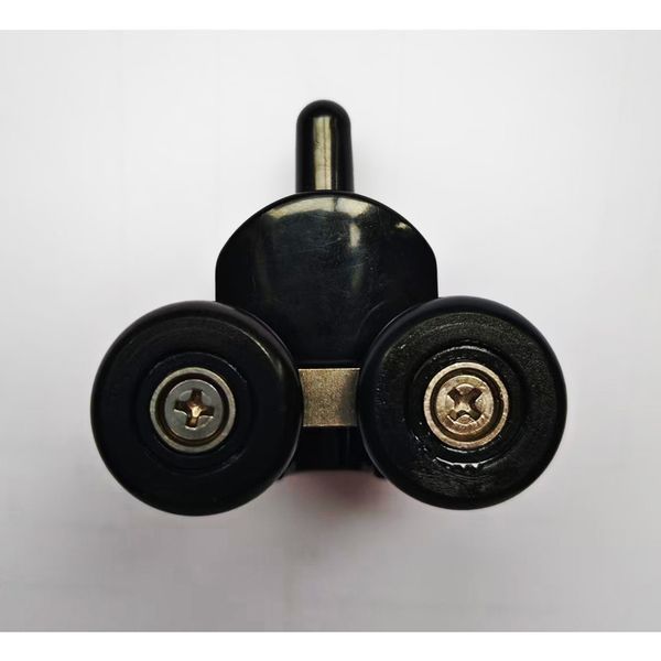 Ролики для душових кабін подвійні колеса MIXXUS PREMIUM ROLLERS SCP02-1 BLACK нижні (23mm для DIVERSE SC01,SC02,SD01) (MI7164) MI7164 фото