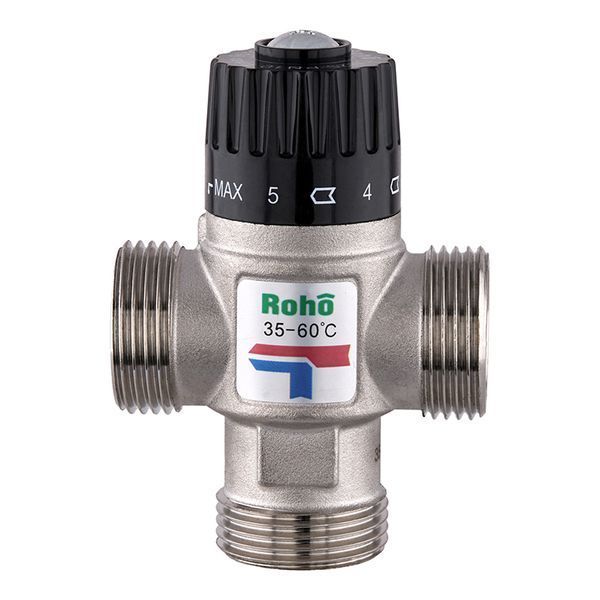 Клапан смесительный Roho R1207-100 - 1" ЗР термостатический (35-60*C) (RO1022) RO1022 фото
