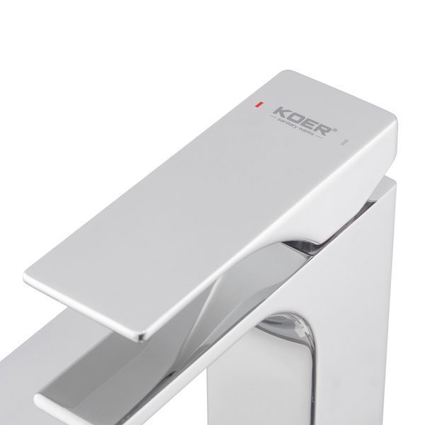 Смеситель для умывальника Koer KB-11010-01 высокий (Цвет хром) (KR3482) KR3482 фото