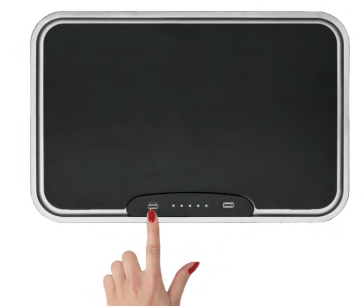 Мусорное ведро сенсорное прямоугольное Koer TC-020312-07 12 л цвет графит (KR5587) KR5587 фото