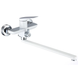 Змішувач для ванни MIXXUS PREMIUM DERBY 006 EURO WHITE-CHROME (Колір білий/матовий хром) (MI6614) MI6614 фото