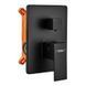 Вбудована душова система Haiba Kubus 009 (Inner) Black (HB3949) HB3949 фото 5